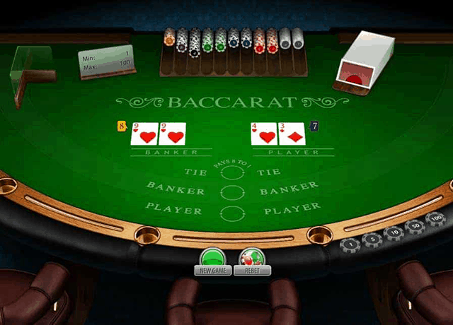 Game bài Baccarat, đặt cược là ăn ngay